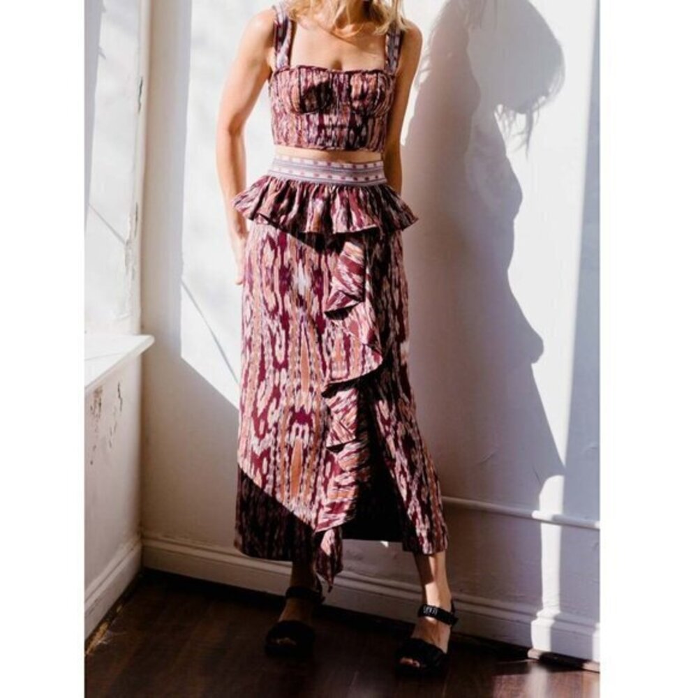 Ulla Johnson Opal Skirt In Adobe 0 $695